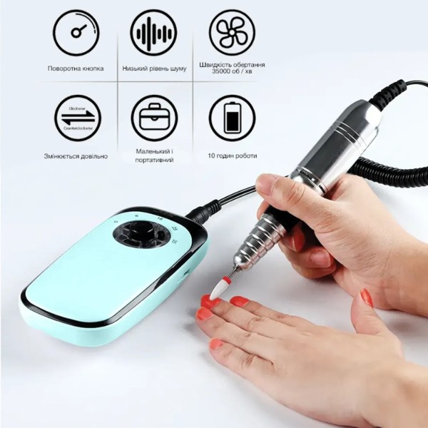 Фото - Фрезер для манікюру SML Nail Sander M7 Green